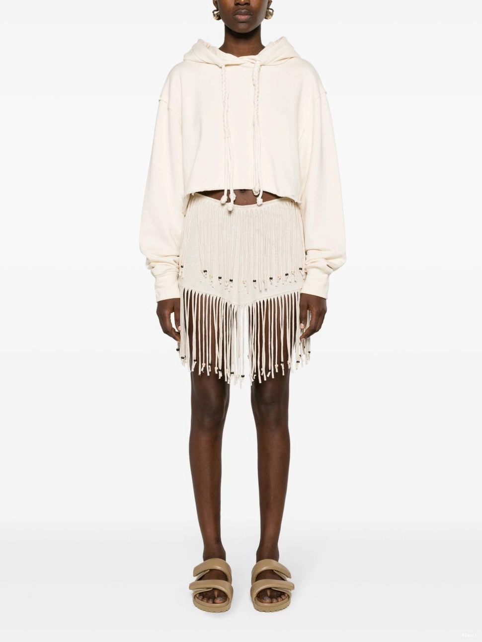 Affordable Alanui miniskirt fringed Women Monsoon 0726